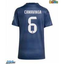 Real Madrid Eduardo Camavinga #6 Bortedrakt Dame 2025-26 Kortermet